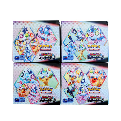Set de Cartas Pokémon 324/360 Pcs – Brilliant Stars, 151, Prismatic Evolutions & Paldean Fates | Booster Box en Inglés