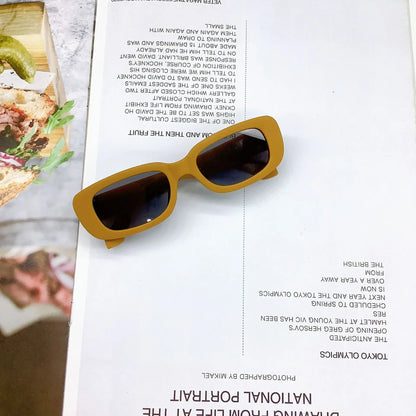 Gafas de Sol Rectangulares Vintage para Niños | Protección UV400 Niño Niña Moda Infantil