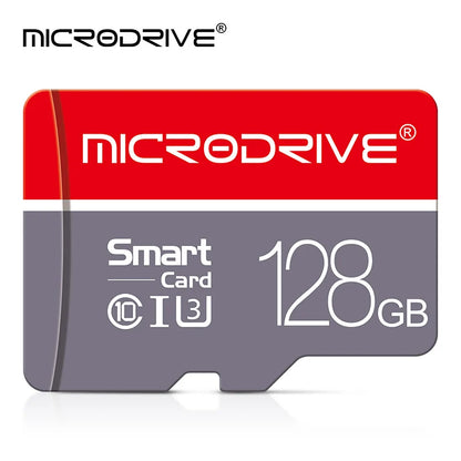 Tarjeta de Memoria Micro SD Mini TF Alta Velocidad Clase 10 – 4GB, 8GB, 16GB, 32GB, 64GB, 128GB, 256GB + Adaptador SD