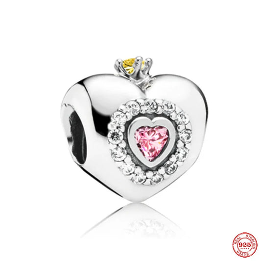 Charm Familia en Plata 925 – Abalorio Sparkling para Pulsera Original Mujer
