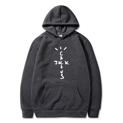 Hoodie Cactus Jack – Sudadera Unisex con Estampado Doble Cara, Moda Streetwear de Otoño