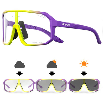 Gafas de Ciclismo SCVCN HOT MTB | Gafas Deportivas Unisex con Protección UV400 | Running, Conducción, Bicicleta y Outdoor