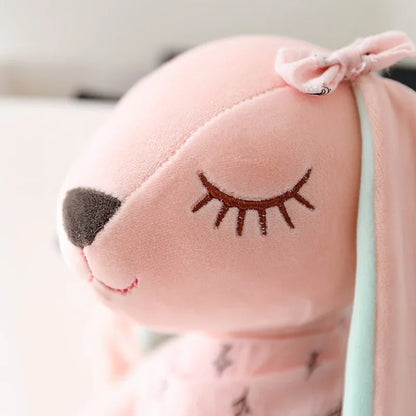 Kawaii Conejo de Orejas Largas – Peluche Suave para Niños, Muñeco de Compañía, Almohada Infantil Decorativa para Habitación