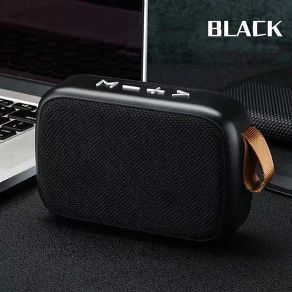 Soundbar Bluetooth 5.0 Portátil – Parlante Inalámbrico HiFi con Subwoofer, Batería 500mAh y Reproductor TF/USB