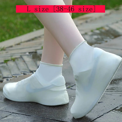 Cubrezapatos de Látex Impermeables | Fundas Reutilizables Antideslizantes para Lluvia y Nieve | 1 Par