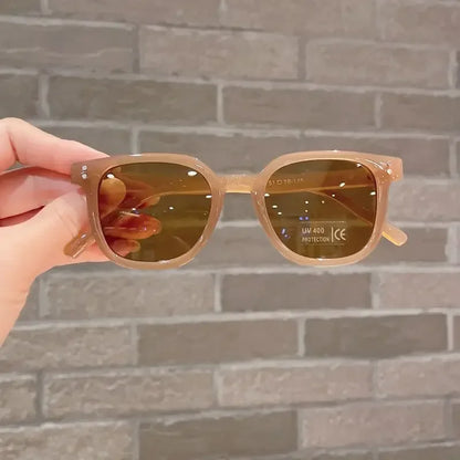 Gafas de Sol Cuadradas Vintage para Niños | Protección UV400 Niño Niña Moda Infantil