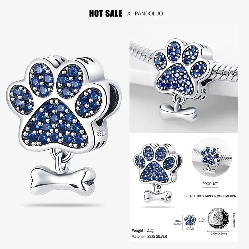 Charm Plata 925 Flor de Loto Retro | Bead Clásico Compatible Pandora Mujer
