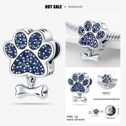 Charm Plata 925 Flor de Loto Retro | Bead Clásico Compatible Pandora Mujer