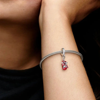 Charm Disney 100 Aniversario | Dije Colgante Compatible con Pulseras Pandora