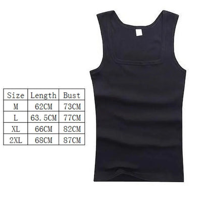 Camiseta Oversize Sin Mangas para Hombre – Tank Top 100% Algodón, Color Sólido, Fitness, Musculación y Bodybuilding