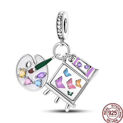 Charm Buho Serie Bee en Plata 925 – Abalorio DIY para Pulseras Originales Mujer