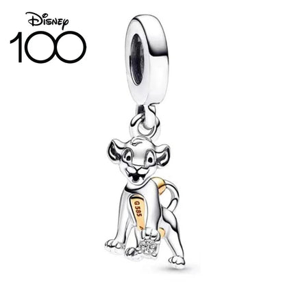 Charm Disney 100º Aniversario Mickey Mouse – Abalorios Princesa y Calabaza para Pulseras Originales Mujer