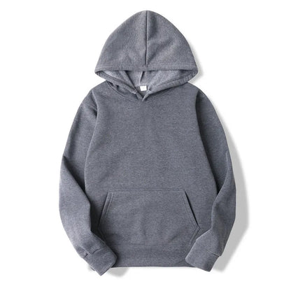 Hoodie Básico Unisex – Sudadera Casual Hombre y Mujer para Primavera, Otoño e Invierno