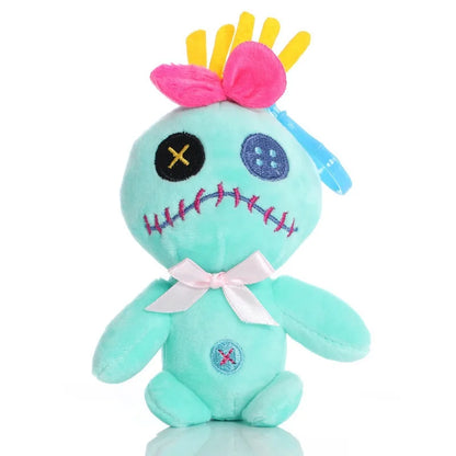 Peluche Stitch Disney 4/8 Pulgadas – Muñeco de Peluche Azul/Rosa | Juguete Anime Lilo & Stitch Regalo para Niños