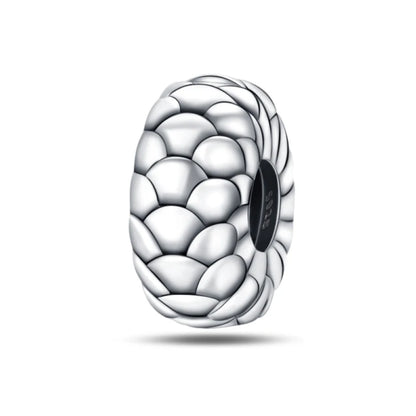 Charm de Plata 925 Araña, Mariposa y Zirconia – Abalorios Elegantes para Pulseras Originales 3mm