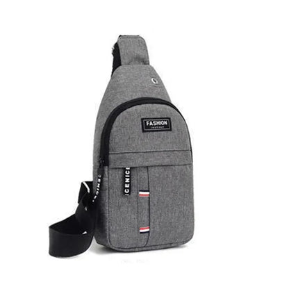 Bolso cruzado minimalista para hombre – Bandolera ligera antirrobo de gran capacidad para deporte, running y actividades al aire libre