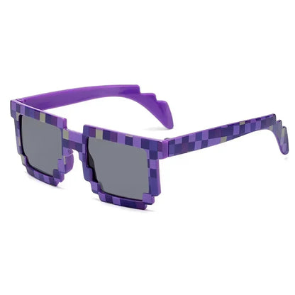 Gafas de Sol Pixeladas 2025 | Creeper Sunglasses Retro Gaming Unisex Fiesta y Moda