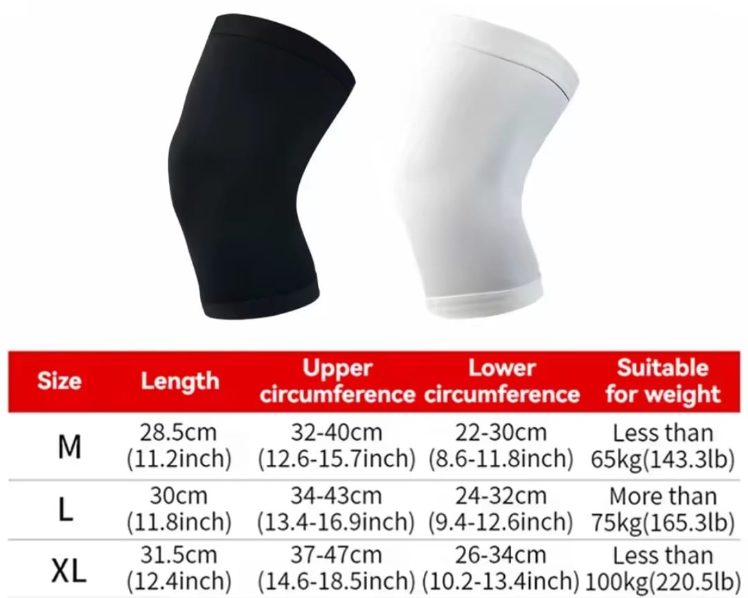 1Pcs Basketball Sports Knee Pads Unisex Elastic Knitted  Compression Leg Warmers for Outdoor Running Cycling Mountaineering