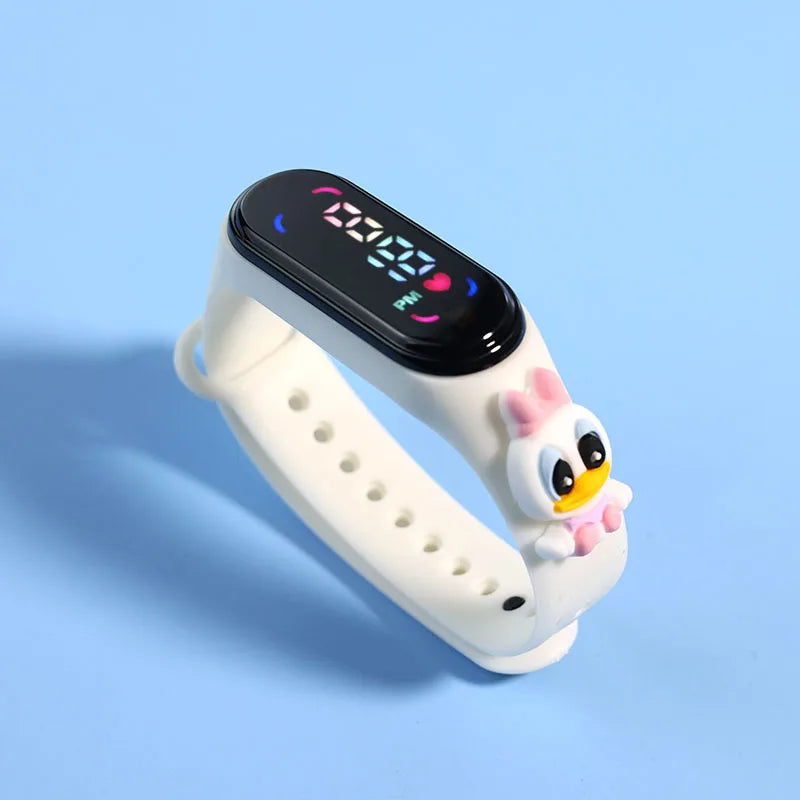 Reloj Infantil LED Deportivo | Pulsera Electrónica de Dibujos Animados para Niños y Niñas Impermeable