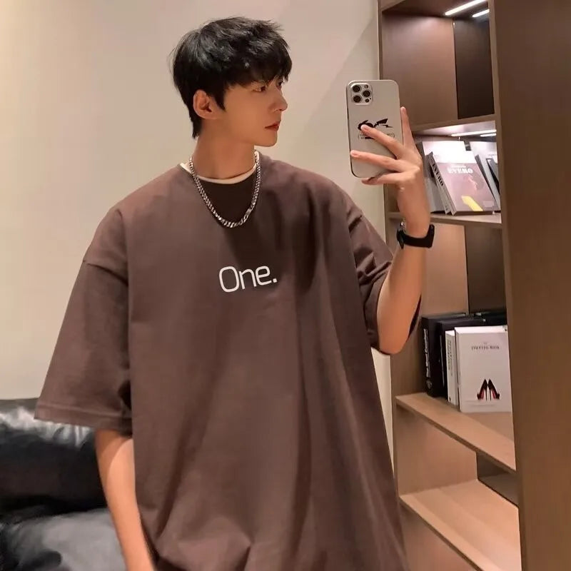 Camiseta Unisex 2025 | Oversize con Estampado de Letras Inspiradoras