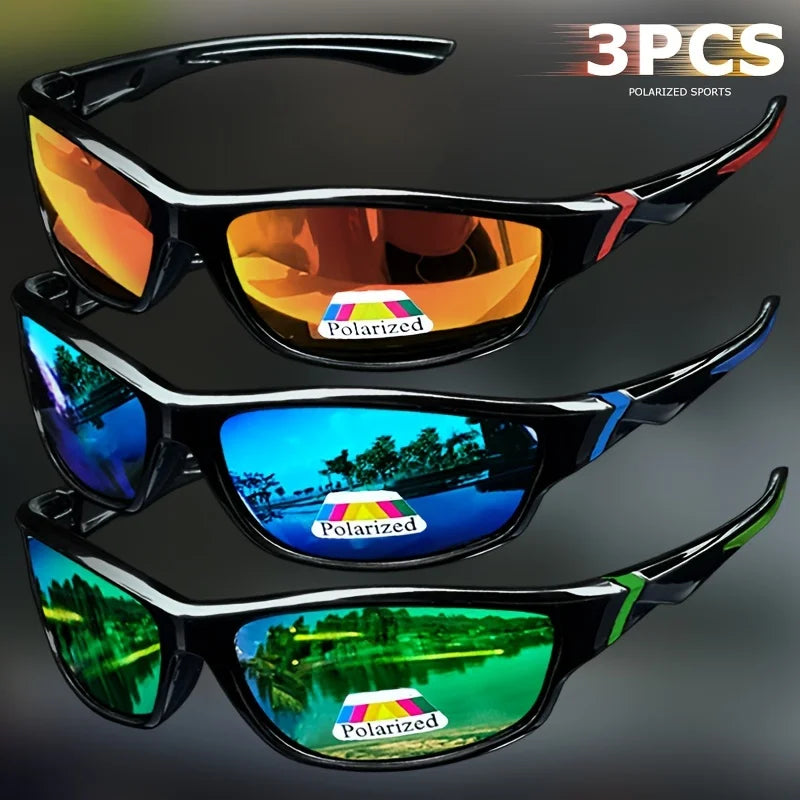 Gafas Deportivas Vintage Hombre Mujer | Pesca Running Ciclismo Montañismo UV400