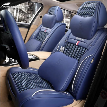 Funda de Asiento Universal 9D para Coche | Protector de Asientos Automotriz Antideslizante y Transpirable
