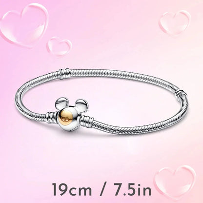 Charm Disney 100 Aniversario | Dije Colgante Compatible con Pulseras Pandora