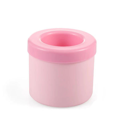 Molde de Hielo de Silicona | Cubitera Redonda con Cubo Portátil | Molde Creativo para Hielos Caseros, Verano y Bar