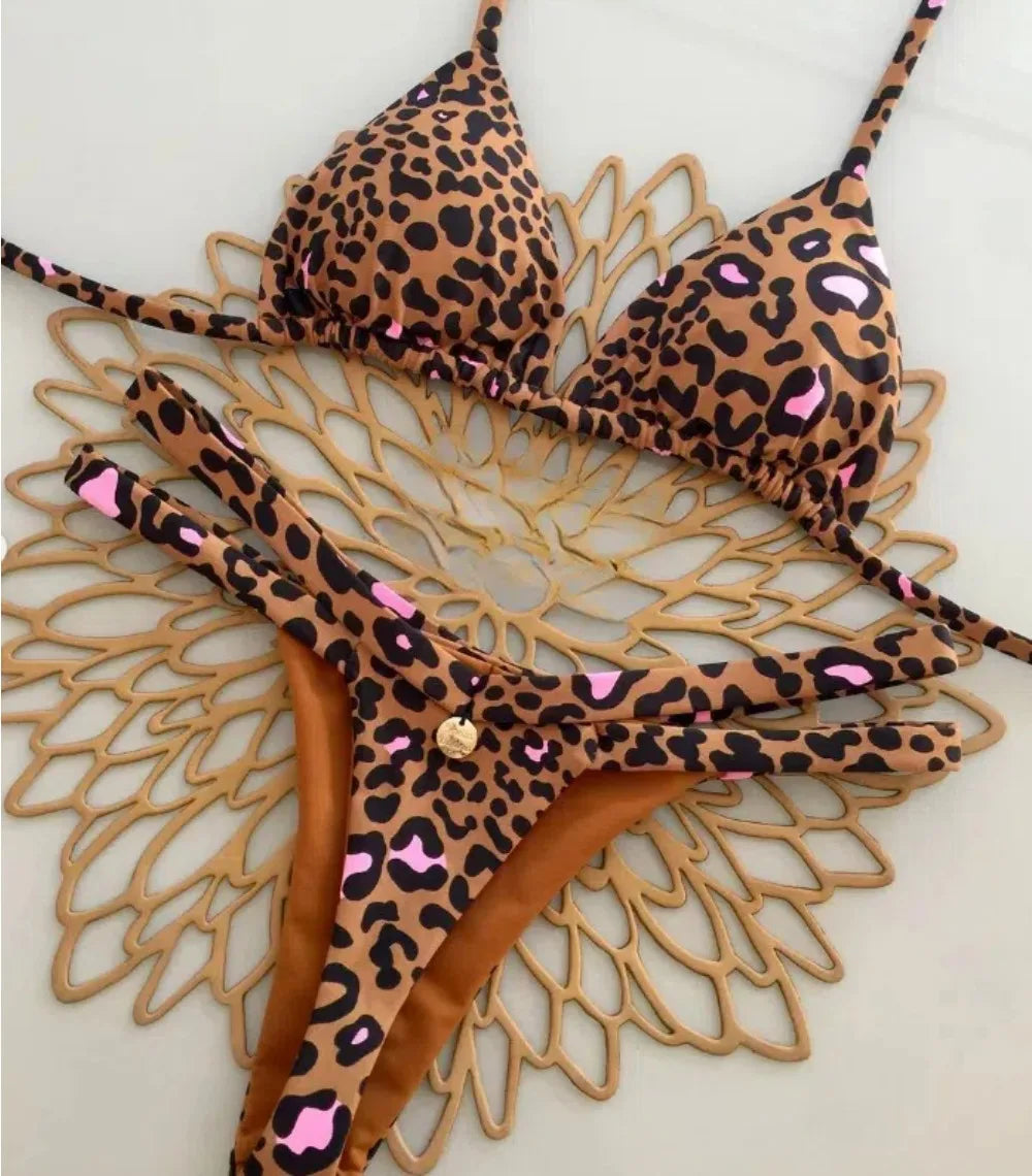 Bikini Mujer Brasil Sexy | Traje de Baño Verano Playa Vacaciones Swimwear