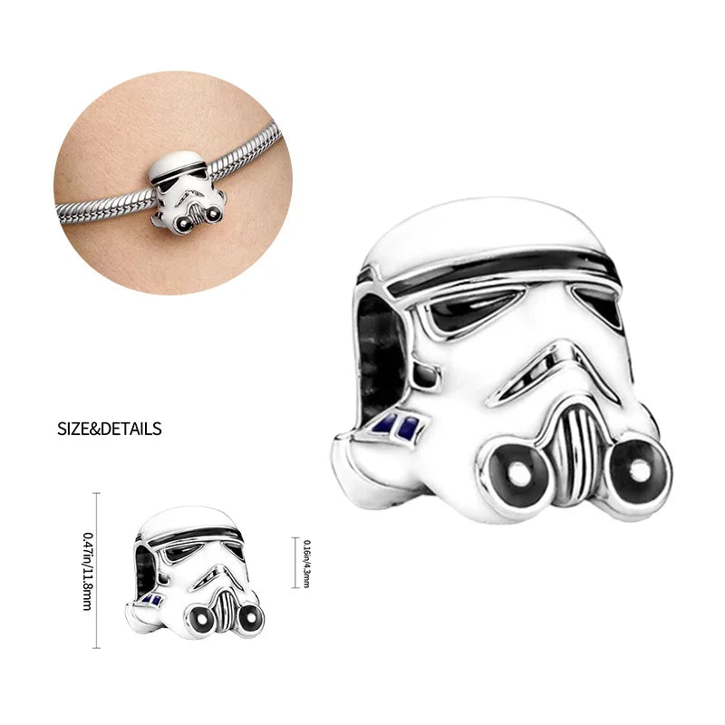 Charm Harry Potter plata 925 – Abalorio mágico de la serie para pulsera tipo Pandora