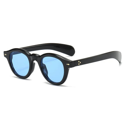 Gafas de Sol Redondas Pequeñas Retro | Lentes Ocean UV400 Estilo Punk Unisex