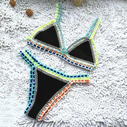 Bikini Verano Mujer | 2 Piezas Trendy Backless Cómodo Playa y Piscina