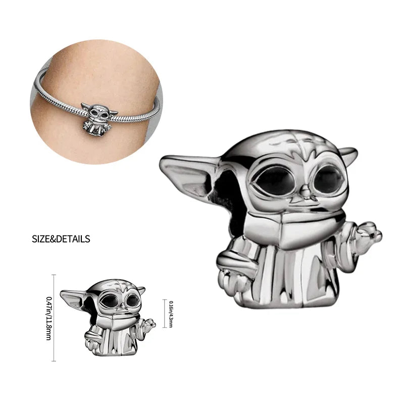 Charm Harry Potter plata 925 – Abalorio mágico de la serie para pulsera tipo Pandora