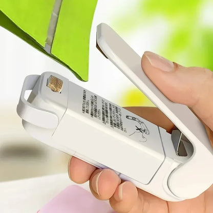 Mini sellador portátil de bolsas – Máquina de calor para cerrar bolsas de plástico y conservar alimentos frescos