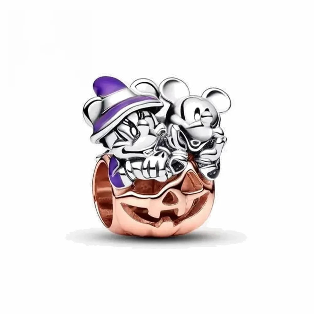 Charm Disney 100º Aniversario Mickey Mouse – Abalorios Princesa y Calabaza para Pulseras Originales Mujer