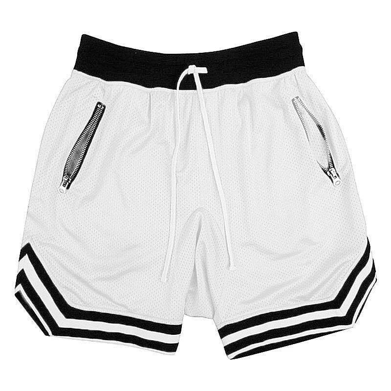 Shorts Deportivos de Baloncesto para Hombre – Malla, Secado Rápido, Gym, Verano, Fitness, Jogger Casual, Transpirables