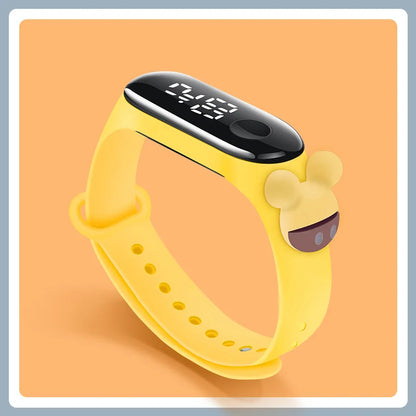 Reloj Infantil LED Deportivo | Pulsera Electrónica de Dibujos Animados para Niños y Niñas Impermeable