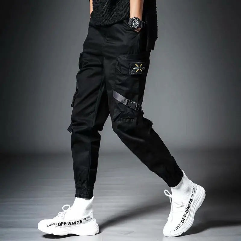 Pantalones Jogger de Moda para Hombre – Streetwear 2025, Cargo, Multi-Bolsillos, Casual, Fitness y Gym