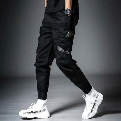 Pantalones Jogger de Moda para Hombre – Streetwear 2025, Cargo, Multi-Bolsillos, Casual, Fitness y Gym