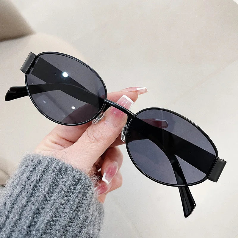 Gafas de Sol Ovaladas Retro Unisex | Estilo Clásico y Protección UV400