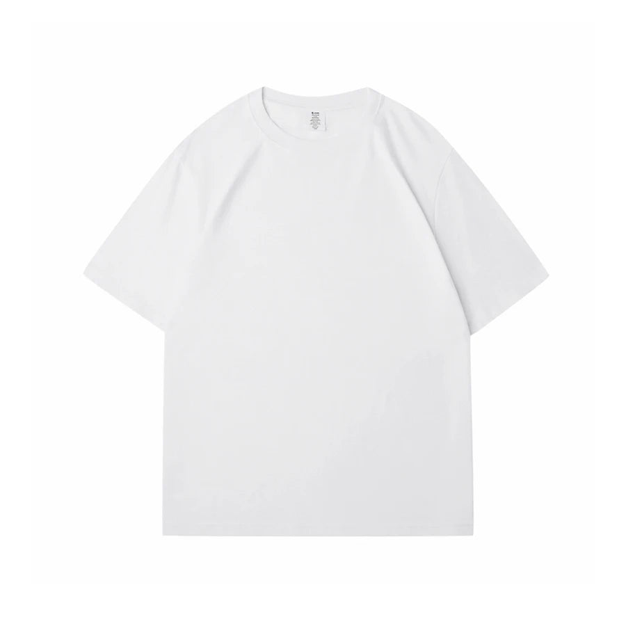 Camiseta Oversize Algodón 100% | Básica Casual Verano Manga Corta