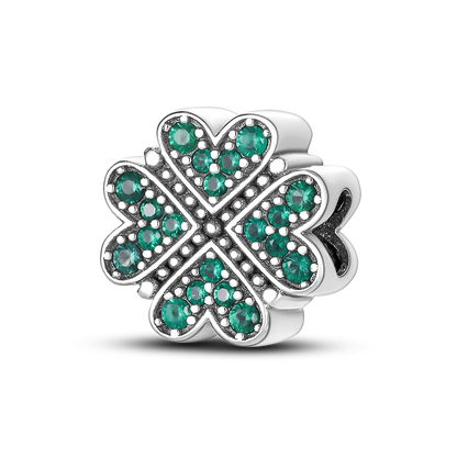 Charm S925 Silvering Perfume Bottle Stars Moon Sun Four Leaf Clover Charm Beads Fit Original Bracelet Woman DIY Jewelry Making