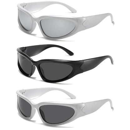 Gafas de Sol Y2K Ovaladas | Estilo Punk Retro Unisex UV400 Mujer & Hombre