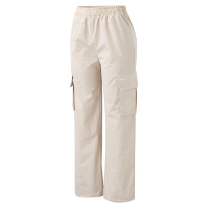 Pantalones Jogger Cargo Mujer | Pantalón Ancho Cintura Alta Casual Elegante y Chic
