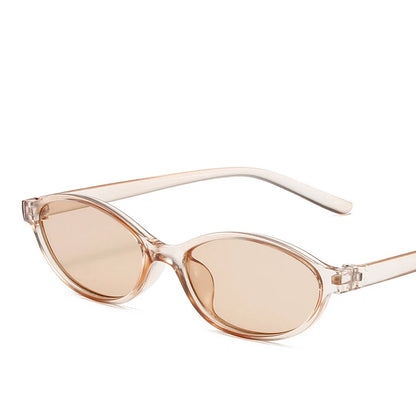 Gafas de Sol Vintage Ovaladas | Small Frame Ellipse Unisex Estilo Retro Redondas UV400