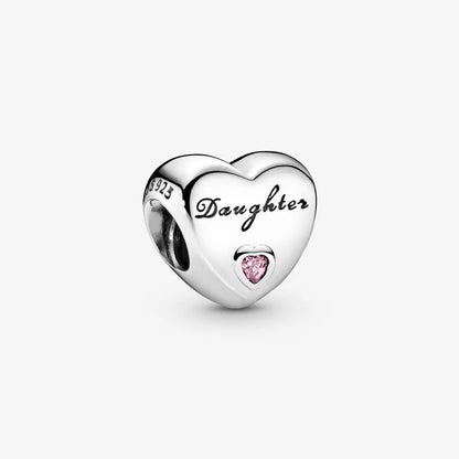 Charm Familia en Plata 925 – Abalorio Sparkling para Pulsera Original Mujer