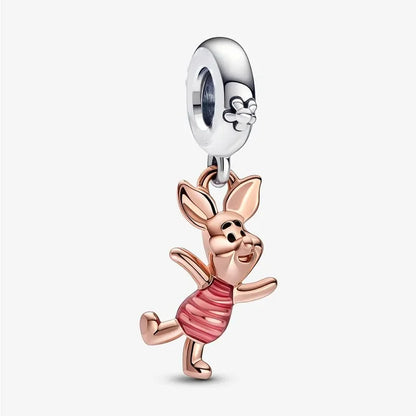 Charm Disney 100º Aniversario Mickey Mouse – Abalorios Princesa y Calabaza para Pulseras Originales Mujer