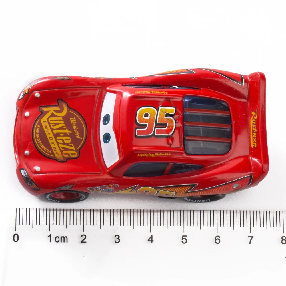 Coche de Juguete Disney Pixar Cars 3 Lightning McQueen & Mater 1:55 – Colección de Vehículos de Metal Diecast