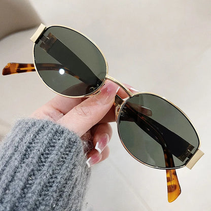 Gafas de Sol Ovaladas Retro Unisex | Estilo Clásico y Protección UV400
