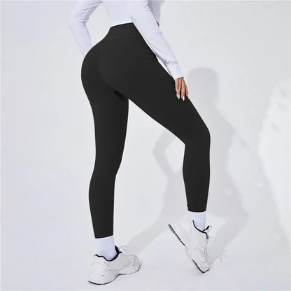 Leggings Térmicos Mujer | Pantalones Deportivos Cintura Alta Push Up Yoga y Running